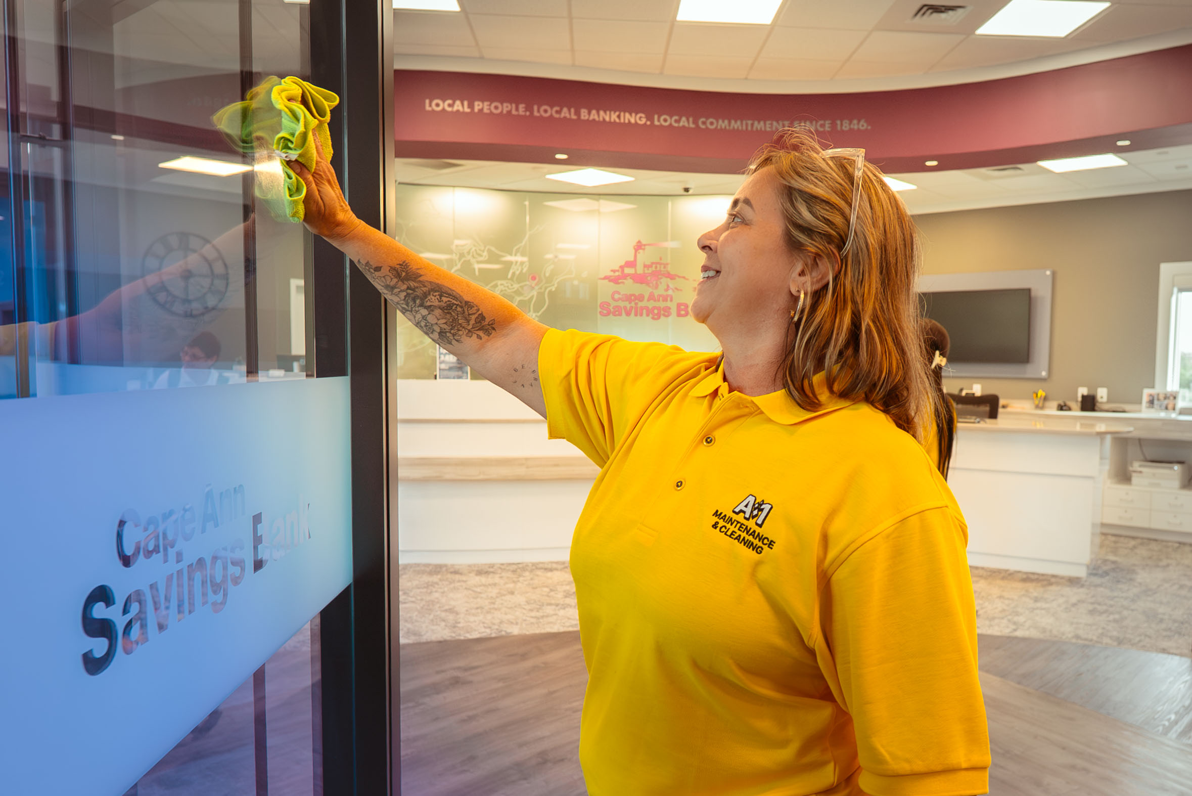 Interior Glass Cleaning